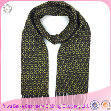 High quality popular printed 100% pure cashmere embroidered pashmina shawl